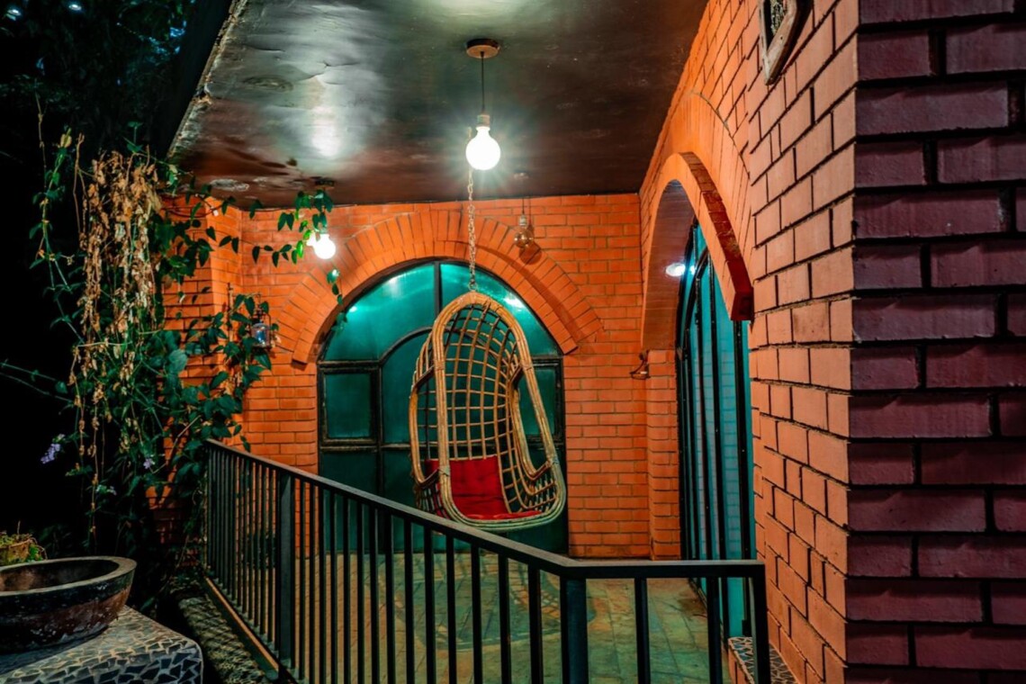 River rock villa